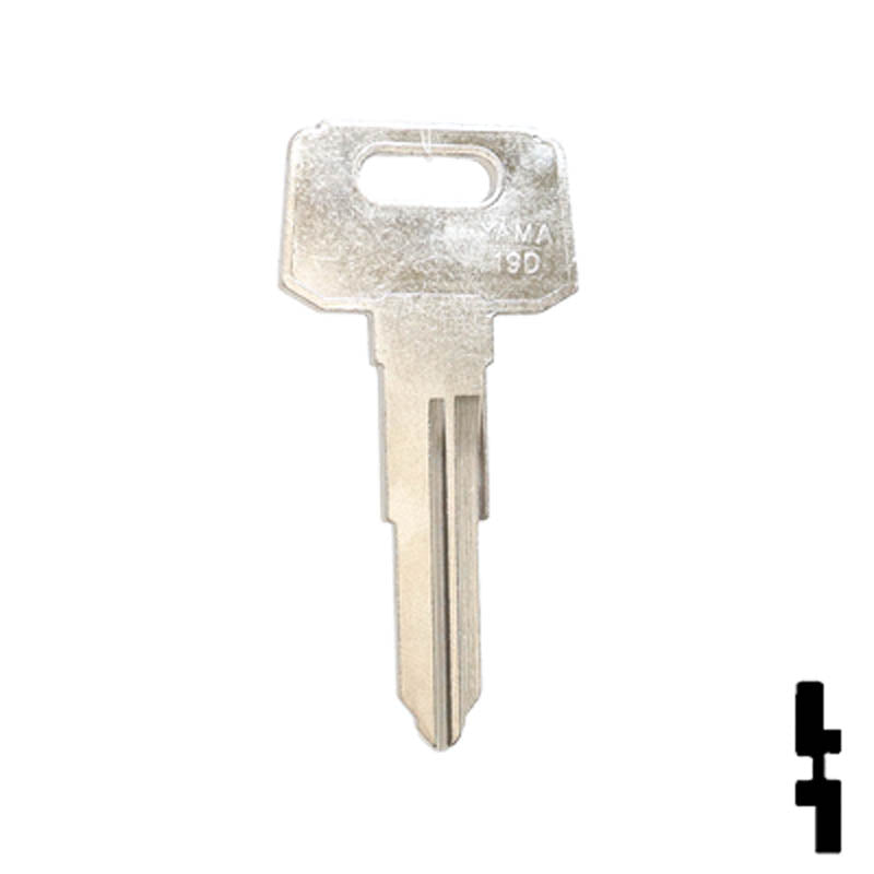X118 (YH49) Yamaha Key Blank Power Sport Key JMA USA