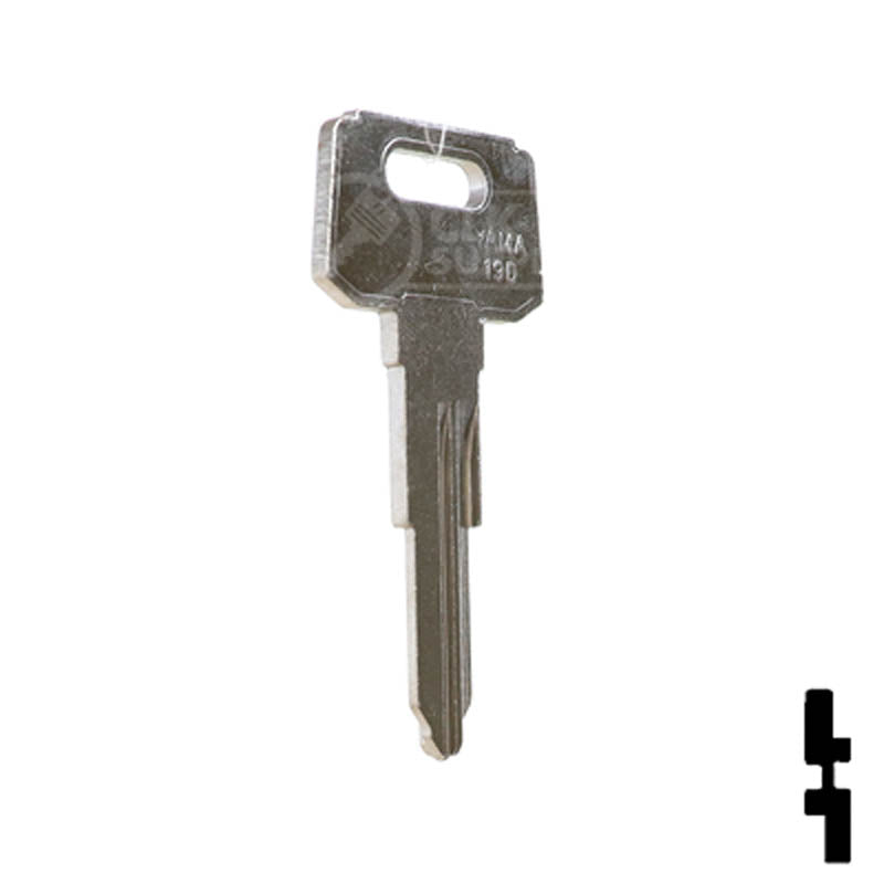 X118 (YH49) Yamaha Key Blank Power Sport Key JMA USA