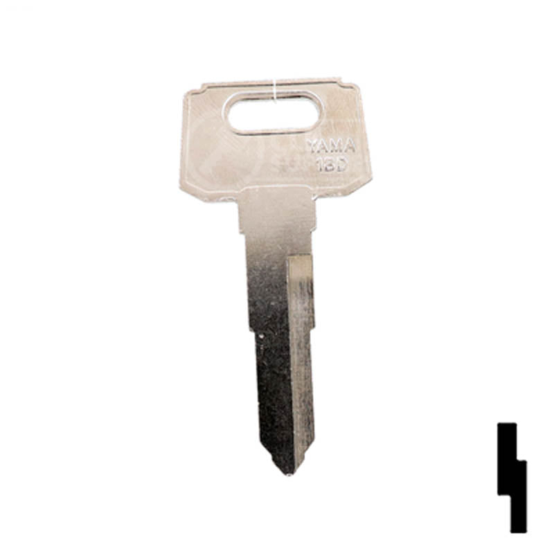 X119 (YH47) Yamaha Key Blank Power Sport Key JMA USA