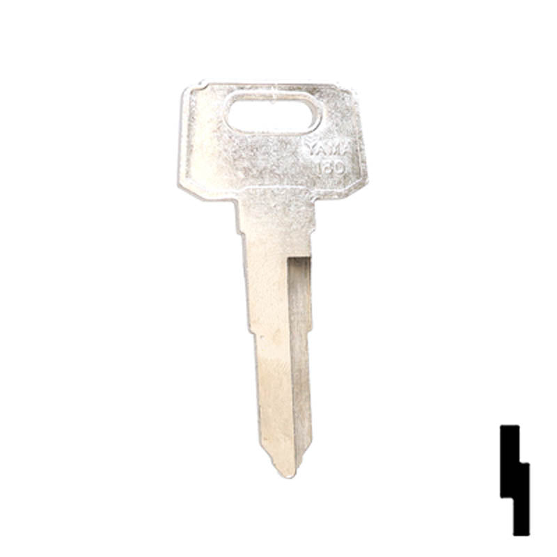 X119 (YH47) Yamaha Key Blank Power Sport Key JMA USA