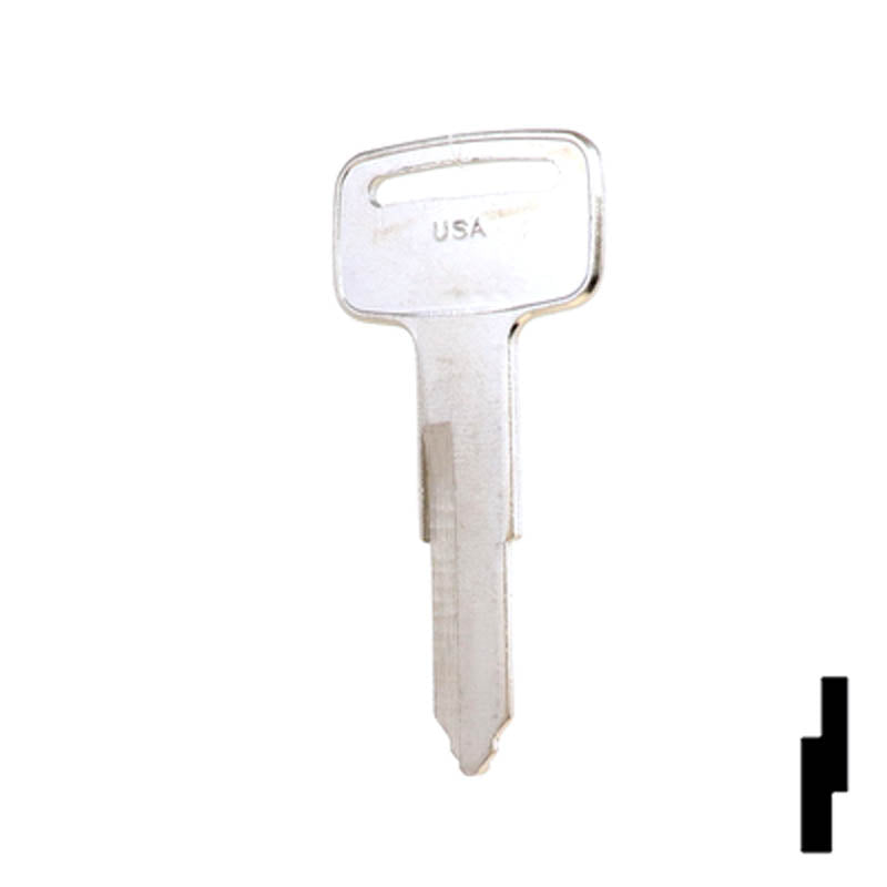 X120 (YH46) Yamaha Key Blank Power Sport Key Ilco