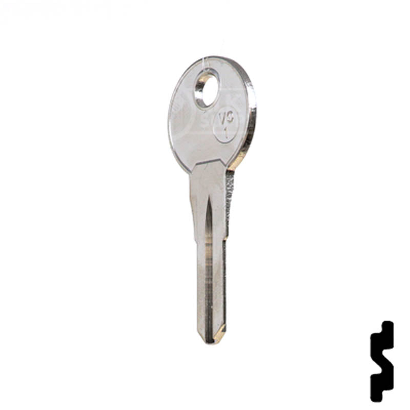 X132, VO-1 Thule Ski Rack Key, Volkswagon Power Sport Key JMA USA