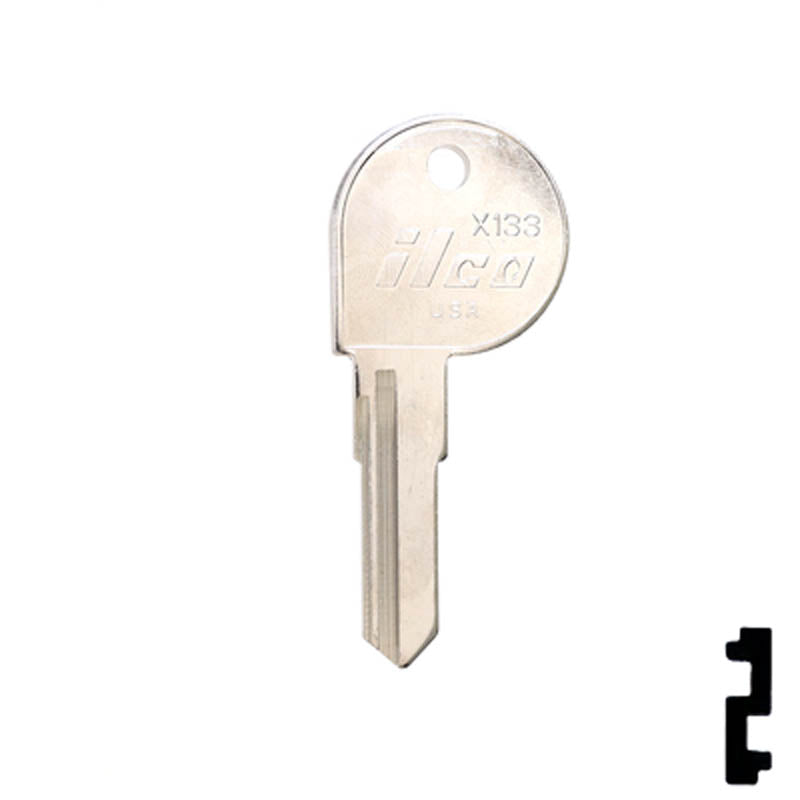 X133 Harley Davidson Key Power Sport Key Ilco