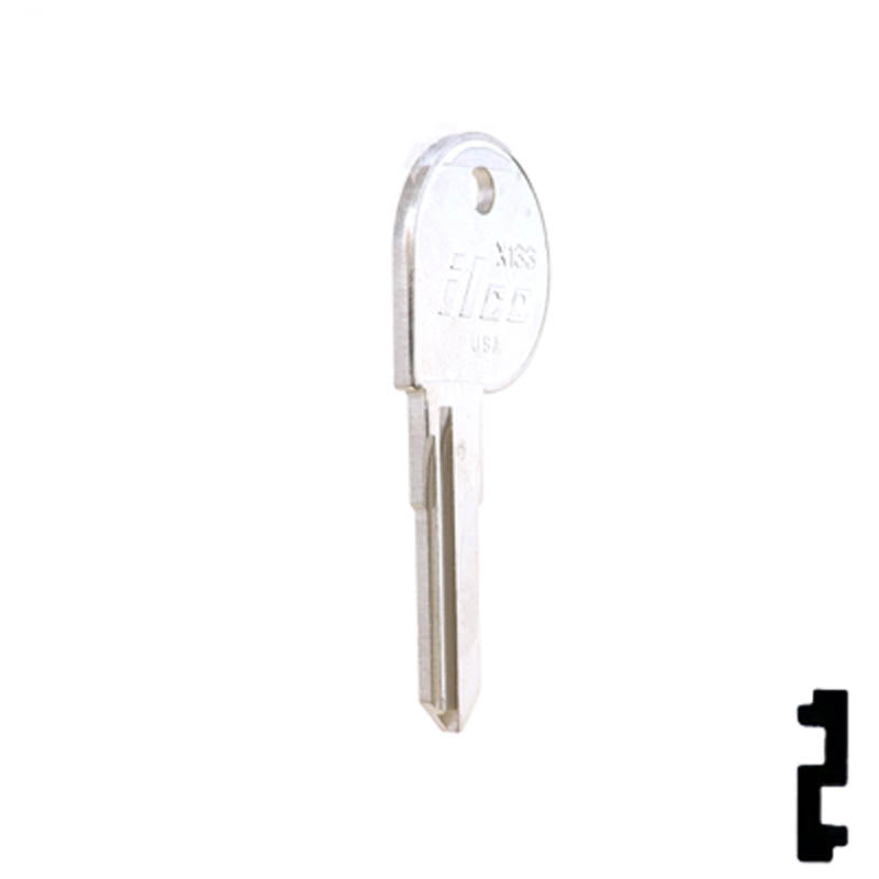 X133 Harley Davidson Key Power Sport Key Ilco