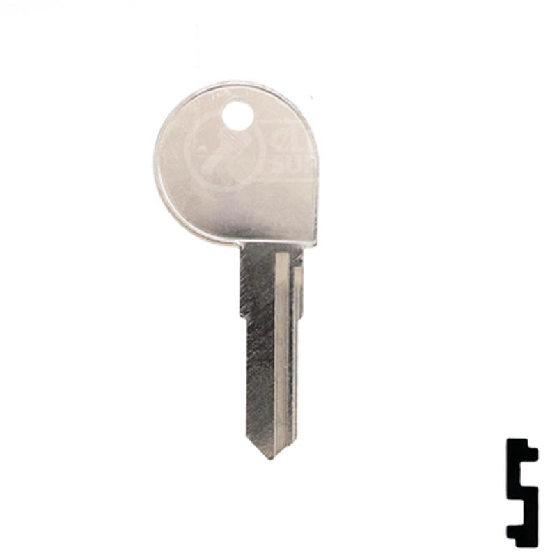X136 Harley Davidson Key Power Sport Key Ilco