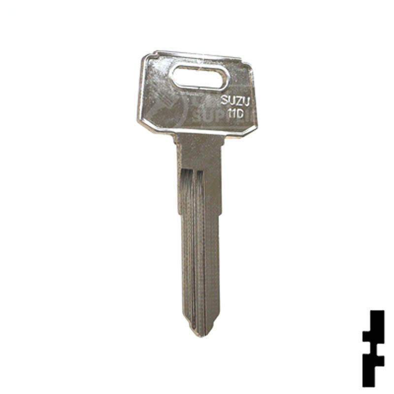 X179 ( SUZ12 ) Suzuki, Honda Motorcycle Key Power Sport Key JMA USA