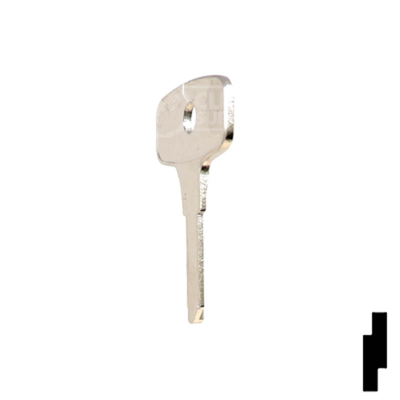 X18 ( YH21 ) Yamaha, Kawasaki Motorcycle Key Power Sport Key Ilco