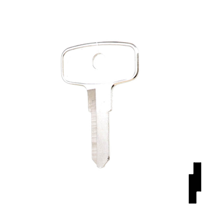 X18 ( YH21 ) Yamaha, Kawasaki Motorcycle Key Power Sport Key Ilco