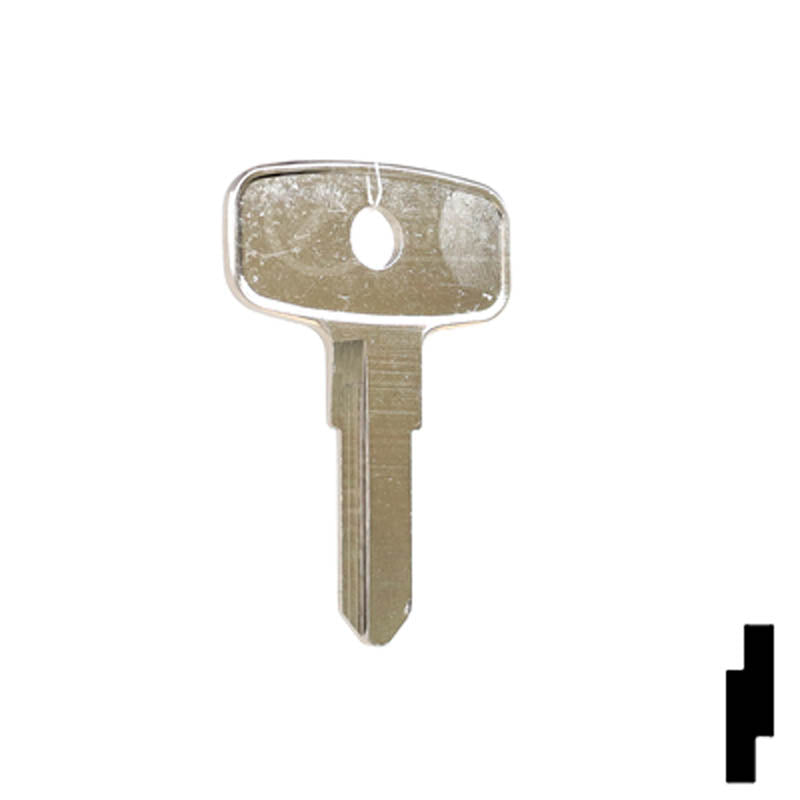 X18 ( YH21 ) Yamaha, Kawasaki Motorcycle Key Power Sport Key Ilco