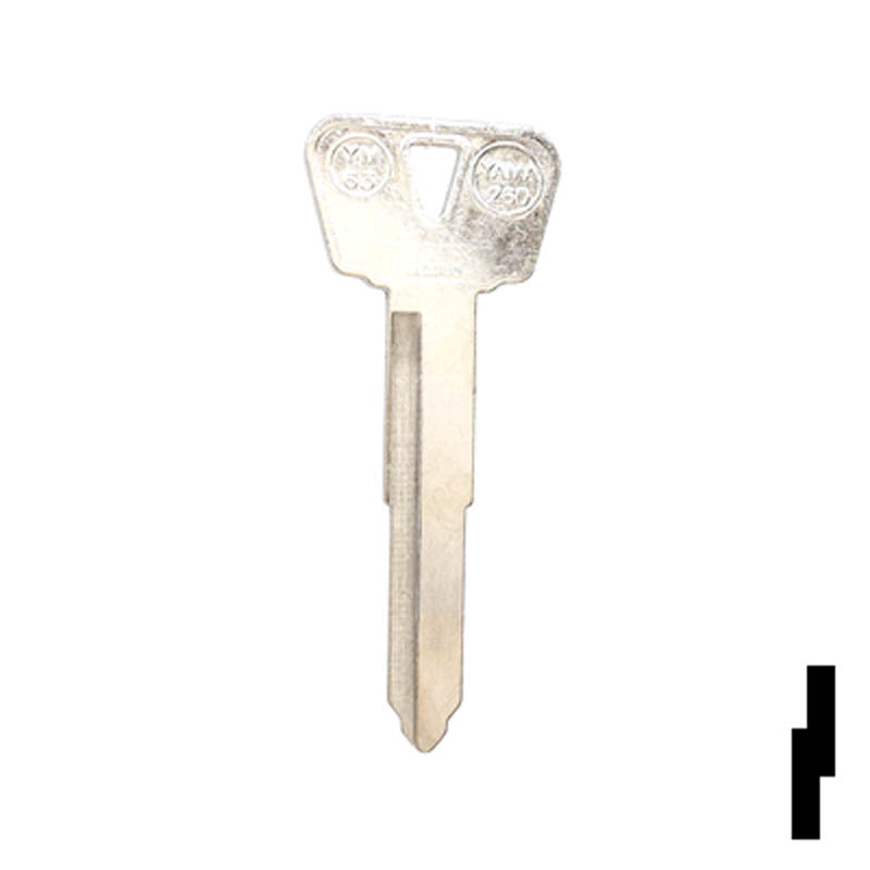 X248 (YM63) Yamaha Motorcycle Key Power Sport Key JMA USA