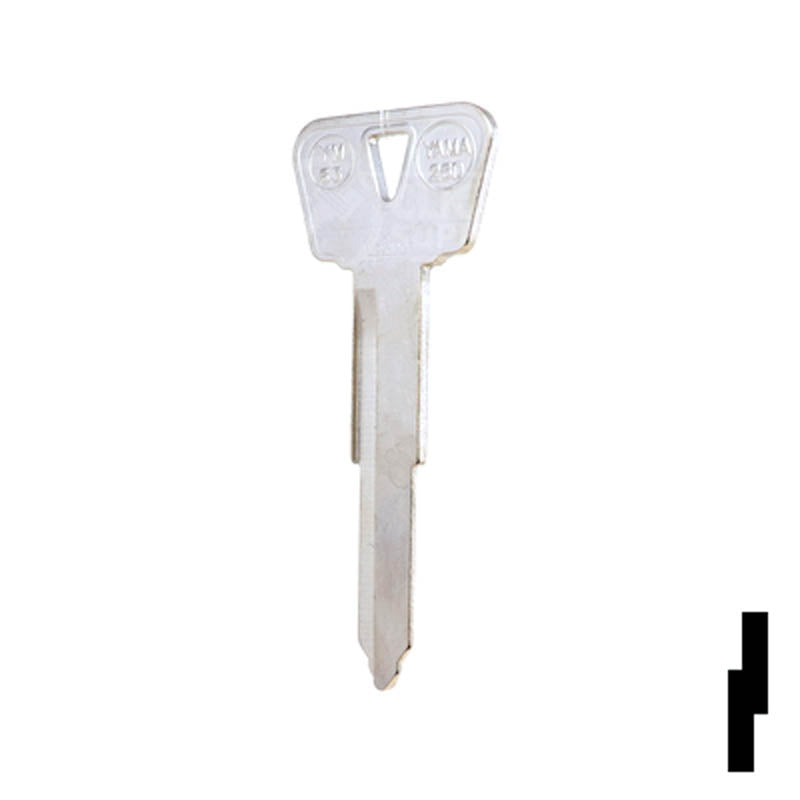X248 (YM63) Yamaha Motorcycle Key Power Sport Key JMA USA