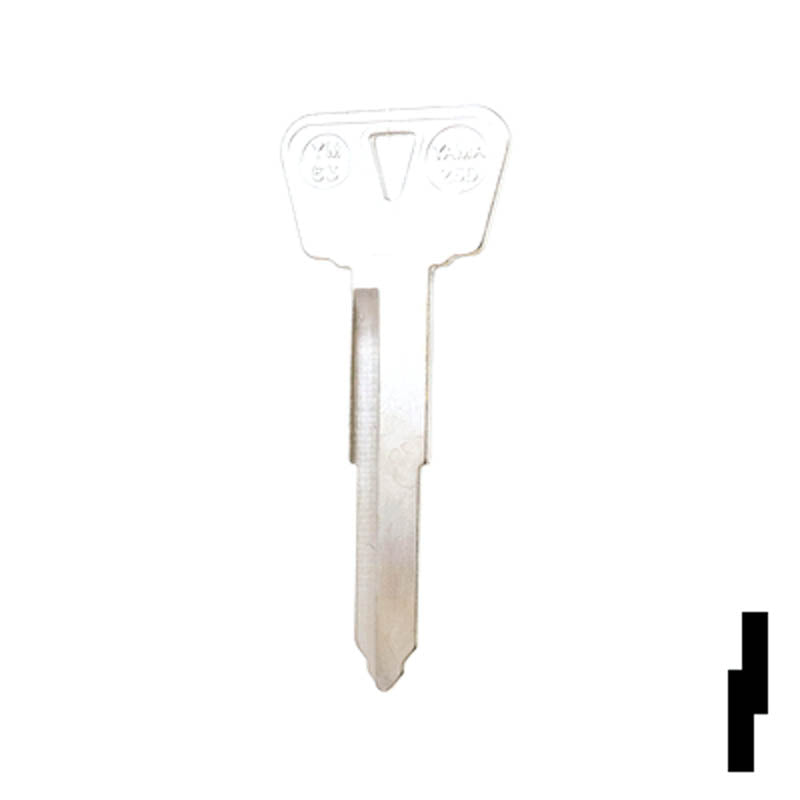 X248 (YM63) Yamaha Motorcycle Key Power Sport Key JMA USA