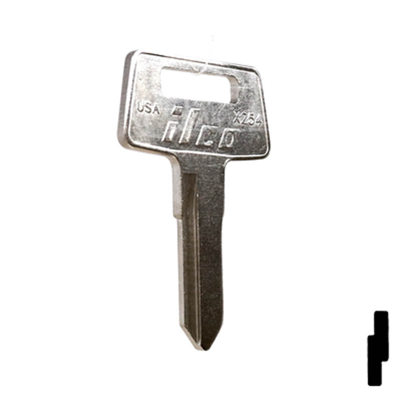 X254 KAWASAKI ATV Power Sport Key Ilco