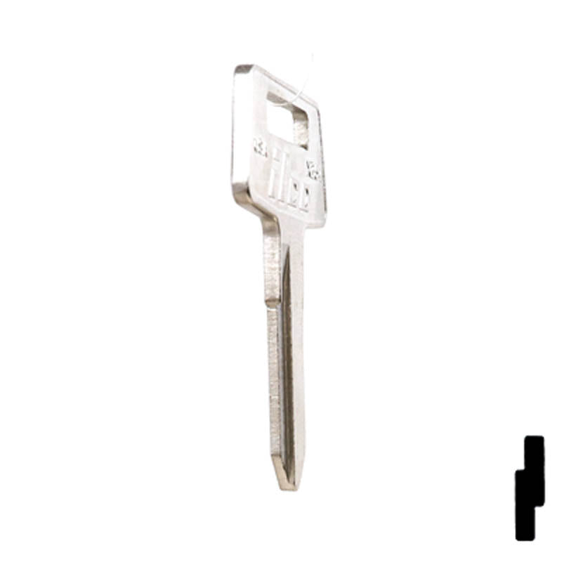 X254 KAWASAKI ATV Power Sport Key Ilco