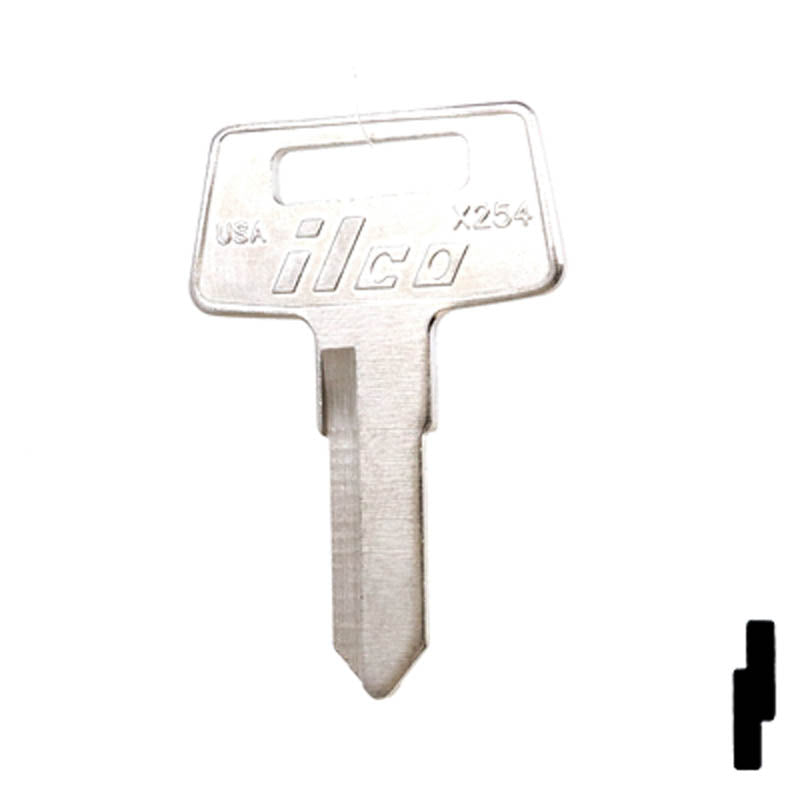 X254 KAWASAKI ATV Power Sport Key Ilco