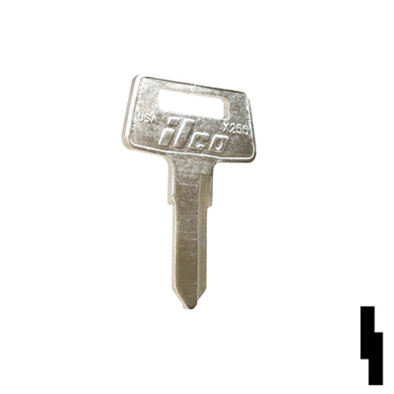 X255 Kawasaki ATV Power Sport Key Ilco