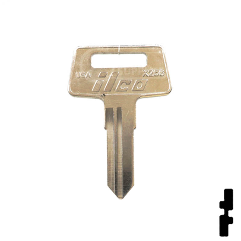 X256 Kawasaki ATV Power Sport Key Ilco