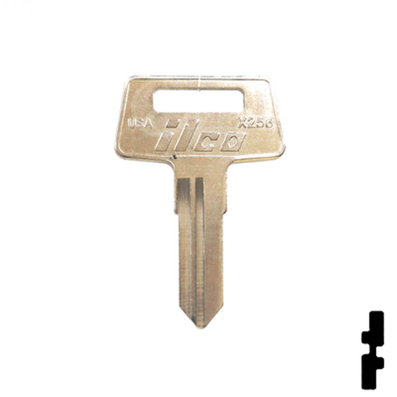 X256 Kawasaki ATV Power Sport Key Ilco