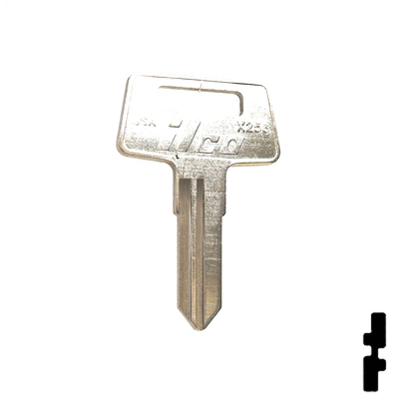 X256 Kawasaki ATV Power Sport Key Ilco