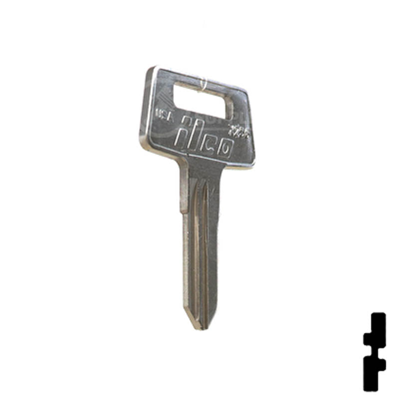 X256 Kawasaki ATV Power Sport Key Ilco