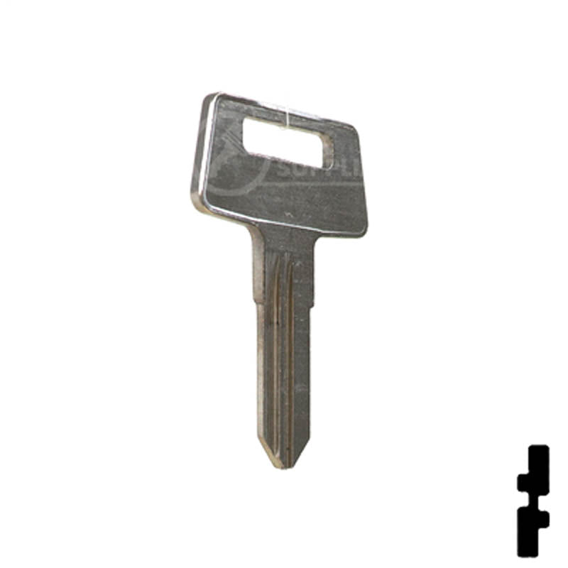 X256 Kawasaki ATV Power Sport Key Ilco