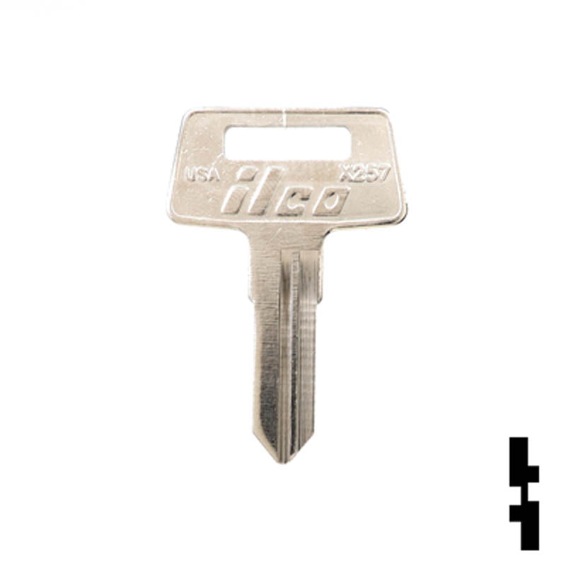 X257 Kawasaki ATV Power Sport Key Ilco