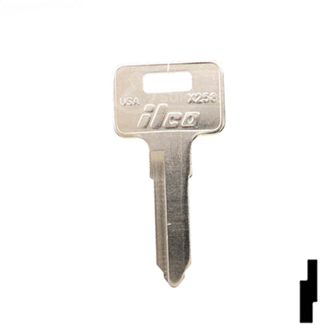 X258 Kawasaki ATV Power Sport Key Ilco