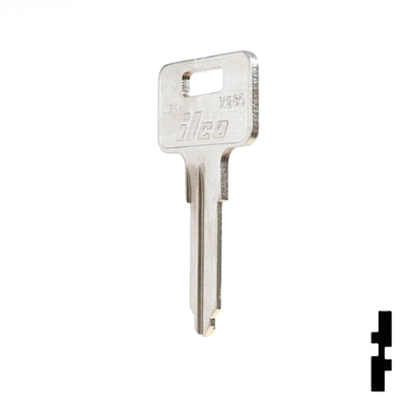 X260 Kawasaki ATV Power Sport Key Ilco