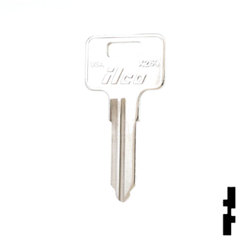 X260 Kawasaki ATV Power Sport Key Ilco