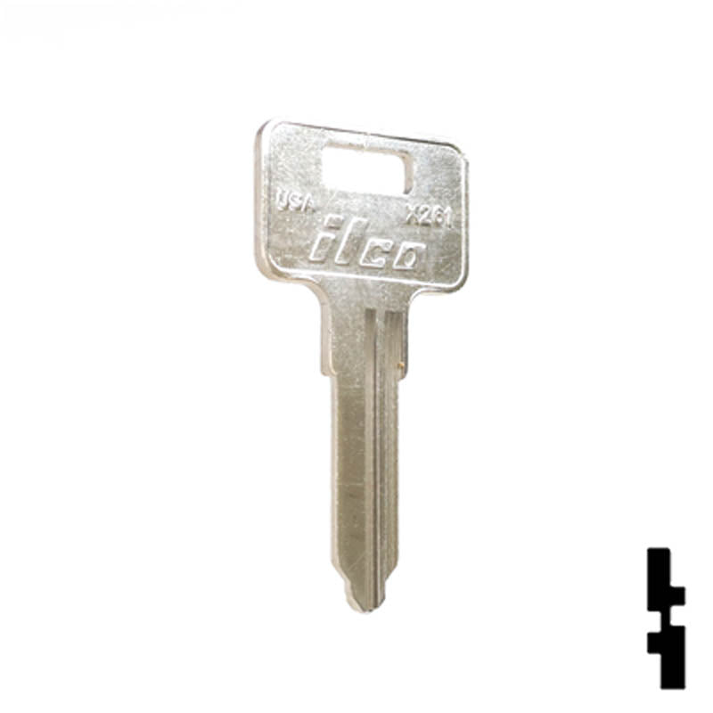 X261 Kawasaki ATV Power Sport Key Ilco