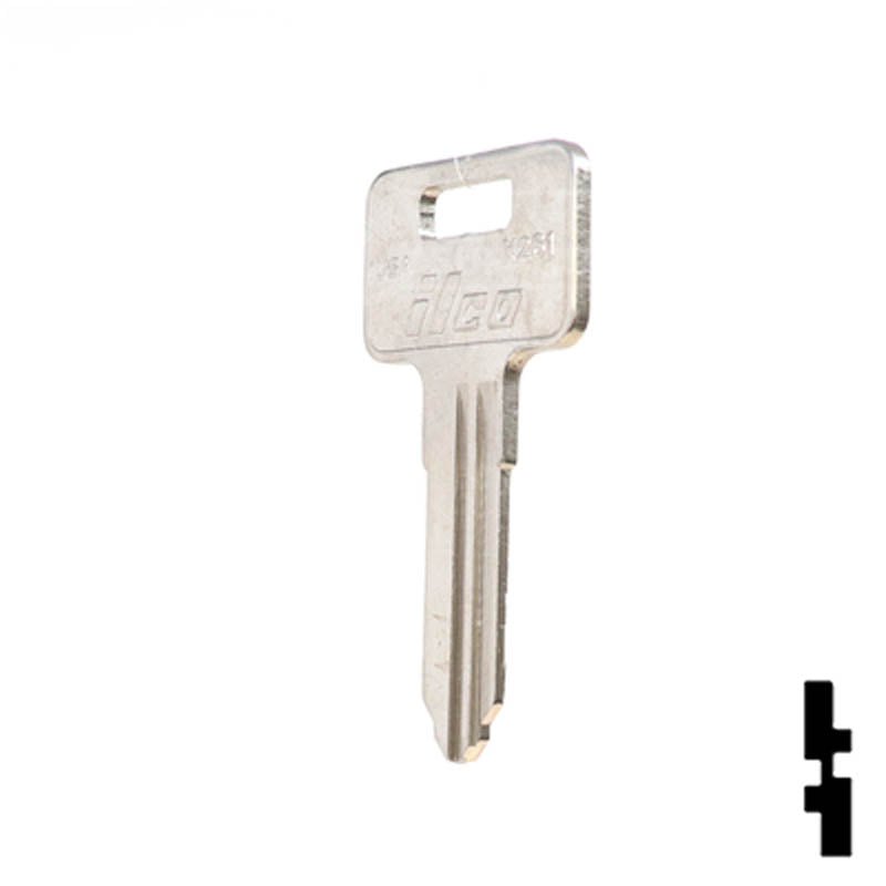 X261 Kawasaki ATV Power Sport Key Ilco