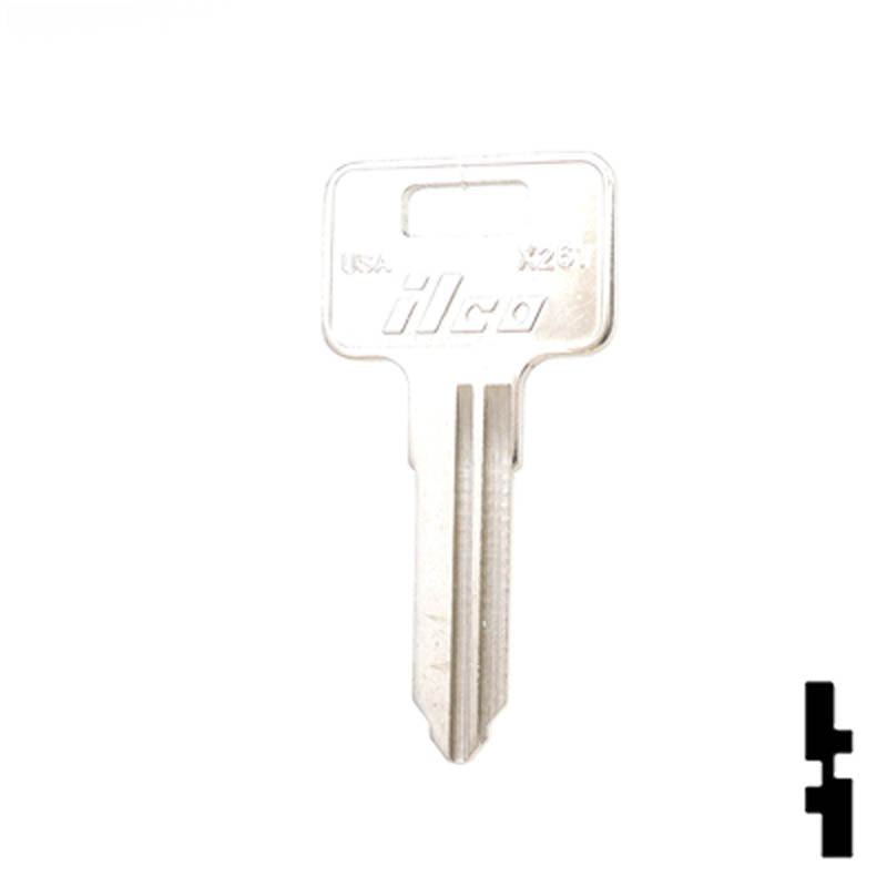 X261 Kawasaki ATV Power Sport Key Ilco