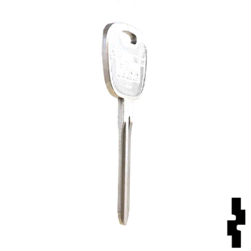 X273 ( SUZ19 ) Suzuki Motorcycle Key Blank Power Sport Key Ilco