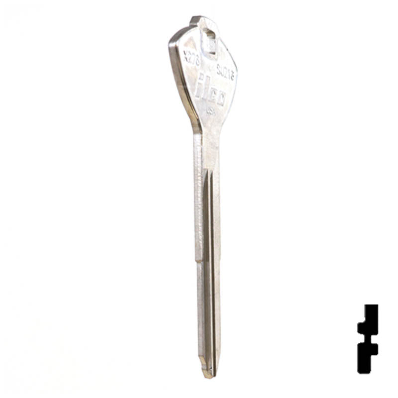 X276 ( SUZ16 ) Suzuki Motorcycle Key Power Sport Key Ilco