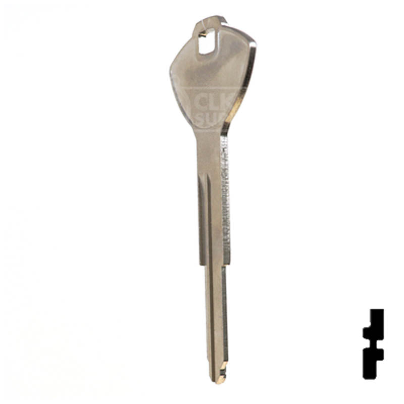 X276 ( SUZ16 ) Suzuki Motorcycle Key Power Sport Key Ilco