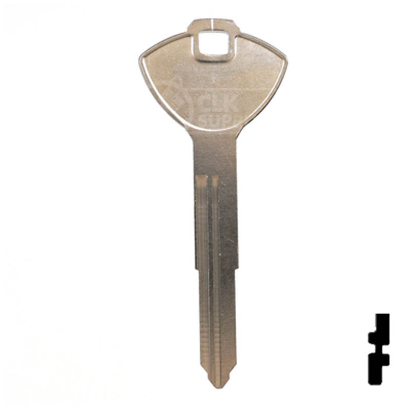 X276 ( SUZ16 ) Suzuki Motorcycle Key Power Sport Key Ilco
