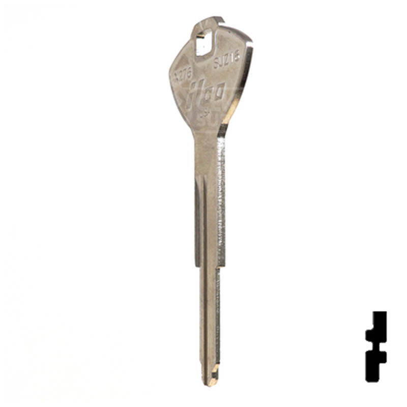 X276 ( SUZ16 ) Suzuki Motorcycle Key Power Sport Key Ilco