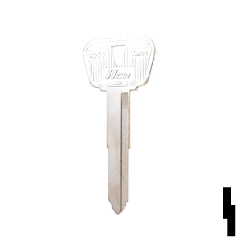 X277 ( YM64 ) Yahama Motorcycle Key Power Sport Key Ilco