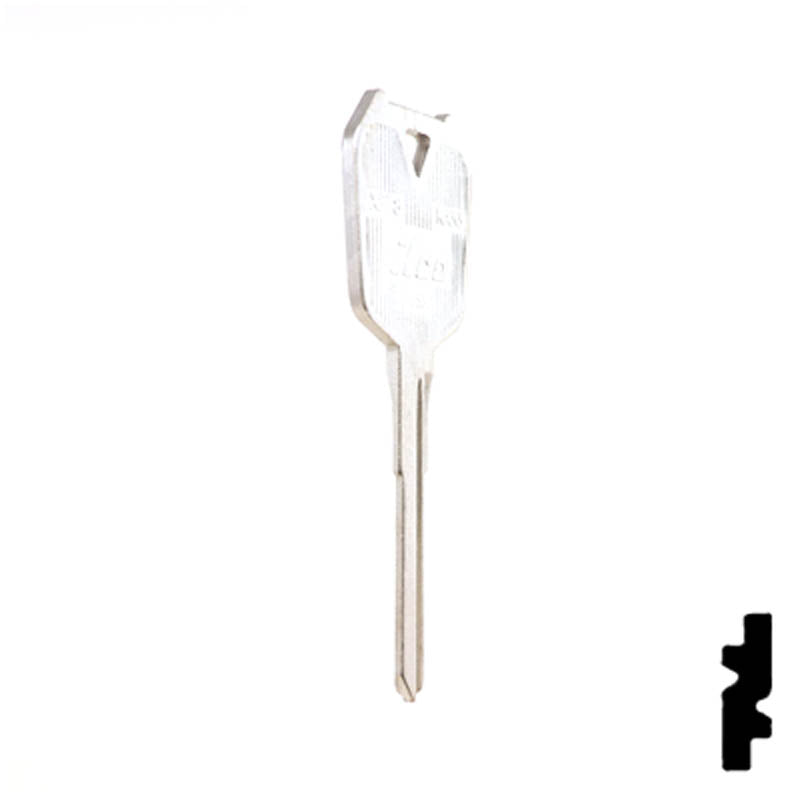 Uncut Key Blank | Kawasaki Motorcycle | X278 (KA33) — CLK Supplies
