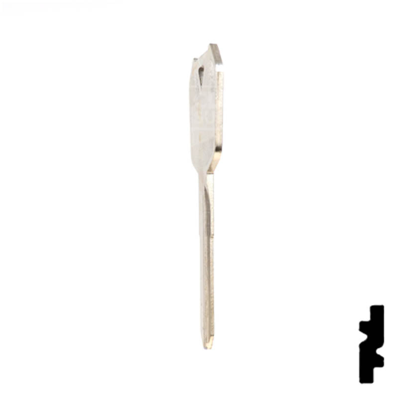 X278 (KA33) Kawasaki Motorcycle Key Power Sport Key Ilco