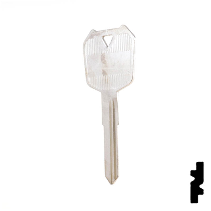 X278 (KA33) Kawasaki Motorcycle Key Power Sport Key Ilco
