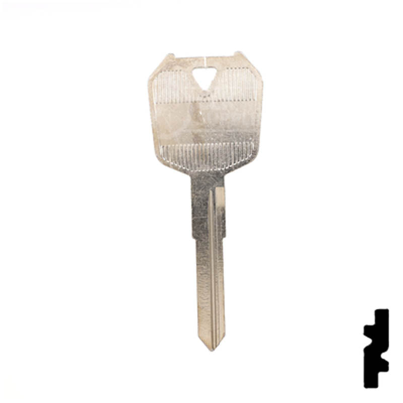 X278 (KA33) Kawasaki Motorcycle Key Power Sport Key Ilco
