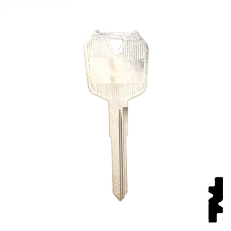 X278 (KA33) Kawasaki Motorcycle Key Power Sport Key Ilco