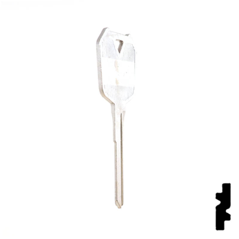 X278 (KA33) Kawasaki Motorcycle Key Power Sport Key Ilco