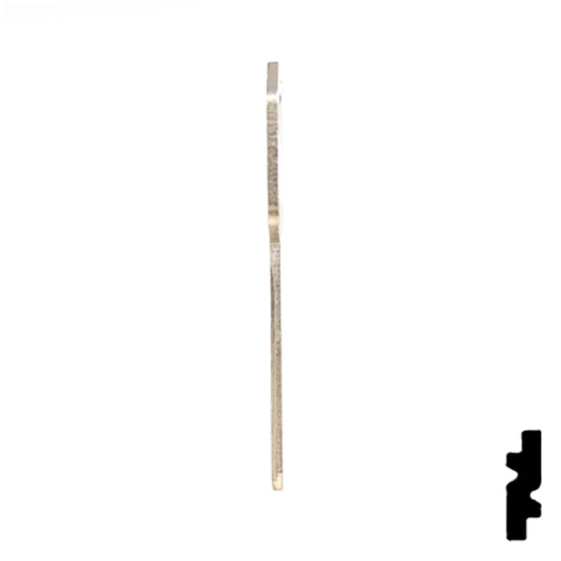 X278 (KA33) Kawasaki Motorcycle Key Power Sport Key Ilco
