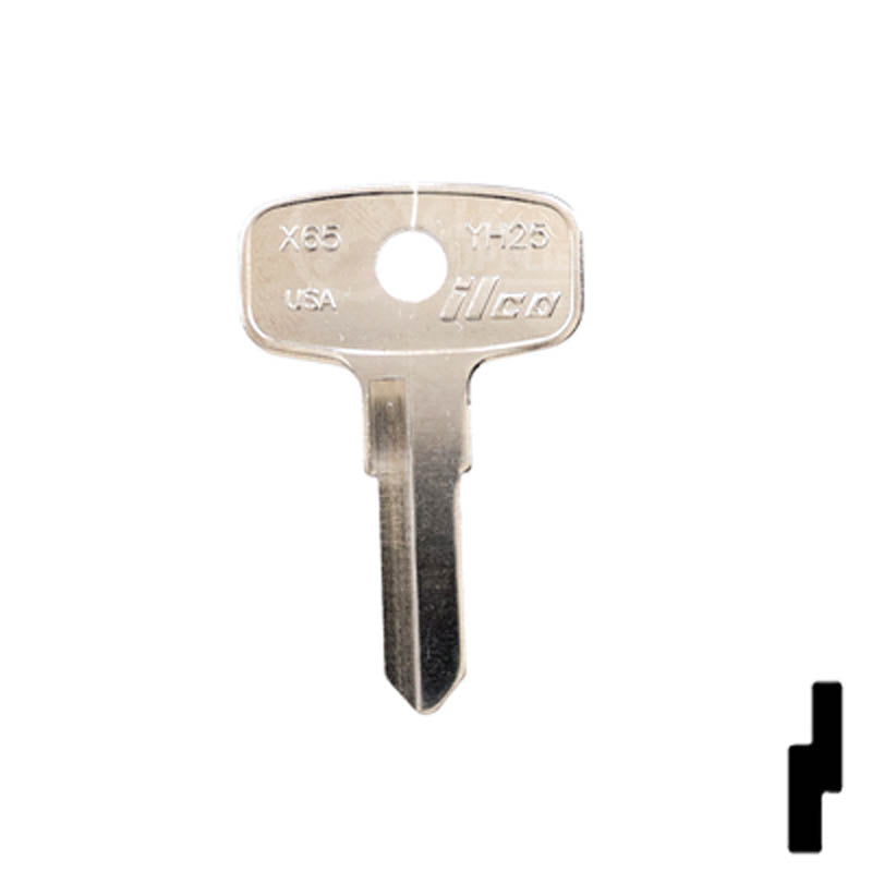 X65 ( YH25 ) Yamaha Key Power Sport Key Ilco