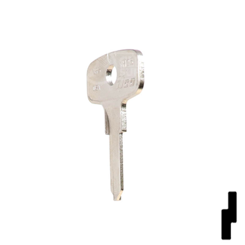 X65 ( YH25 ) Yamaha Key Power Sport Key Ilco
