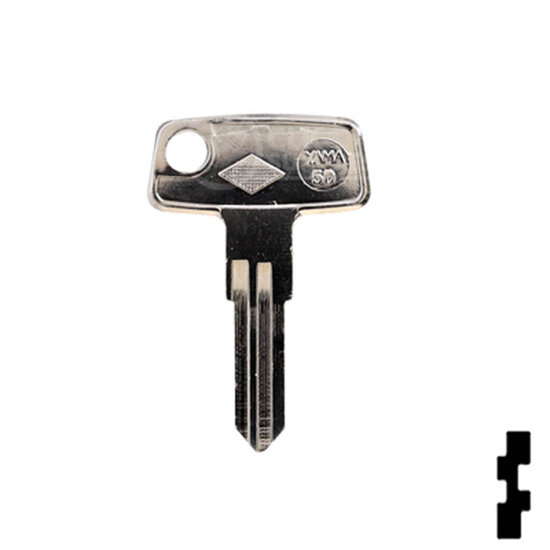 X68 ( YH27 ) Yamaha Key Power Sport Key Ilco