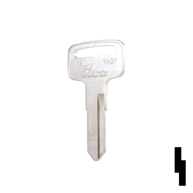 X69 ( YH37 ) Yamaha Key Power Sport Key Ilco