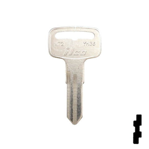 X72 ( YH36 ) Yamaha Power Sport Key Ilco